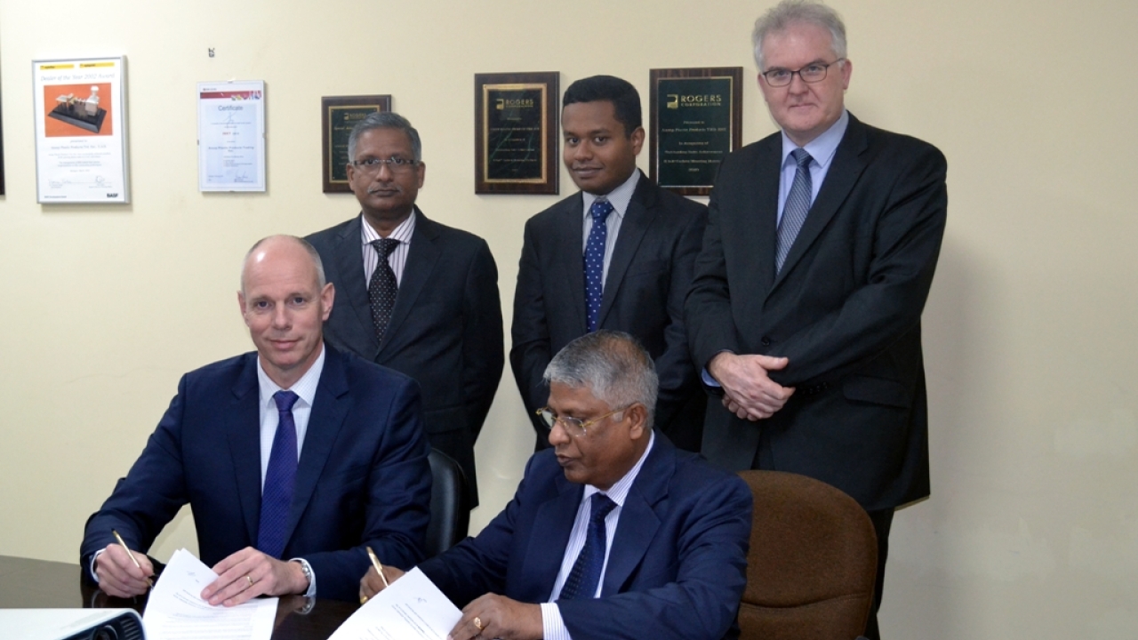 Anoop and MPS sign contract for the Middle East