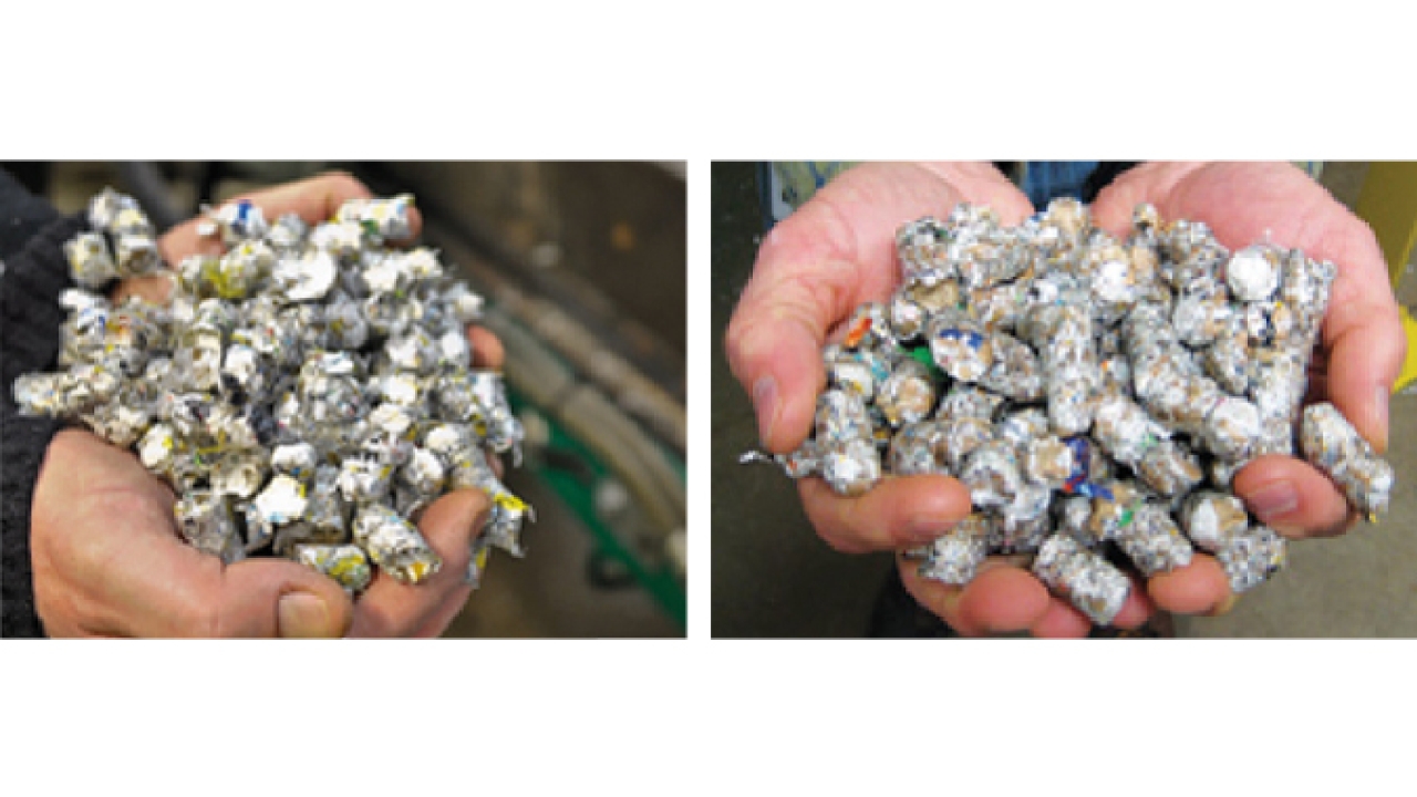 Solid waste management in the label plant