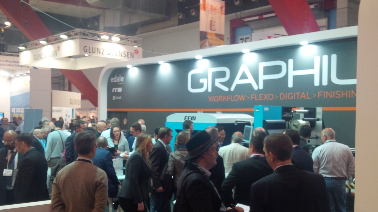 The sale was confirmed on the Edale stand at Labelexpo Europe 2015, where the company also purchased its first Graphium