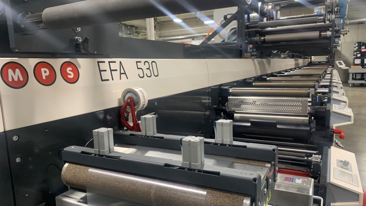 Steinhauser, a US-based custom label and shrink sleeve converter, has purchased and installed its second MPS press, an EFA 530 flexo machine, in the first weeks of 2022.