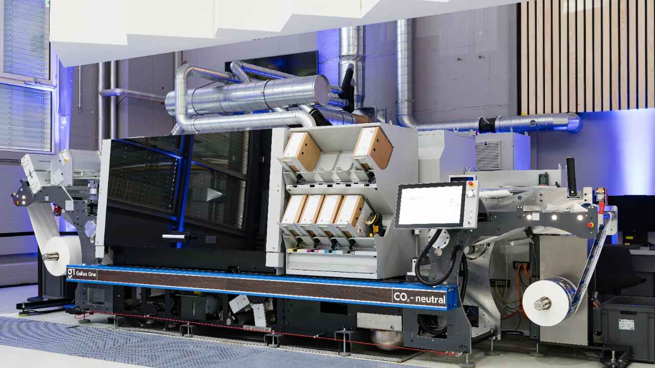 The Gallus One digital press