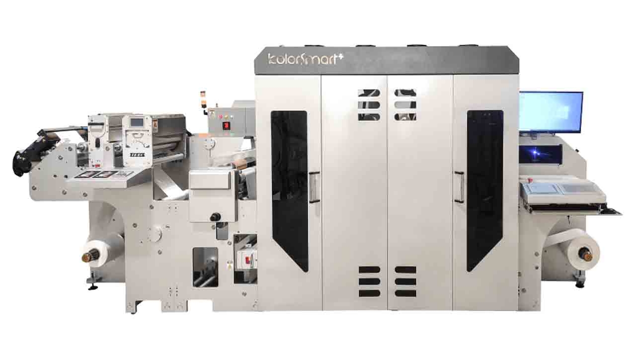 Jetsci KolorSmart+ digital UV inkjet label production press