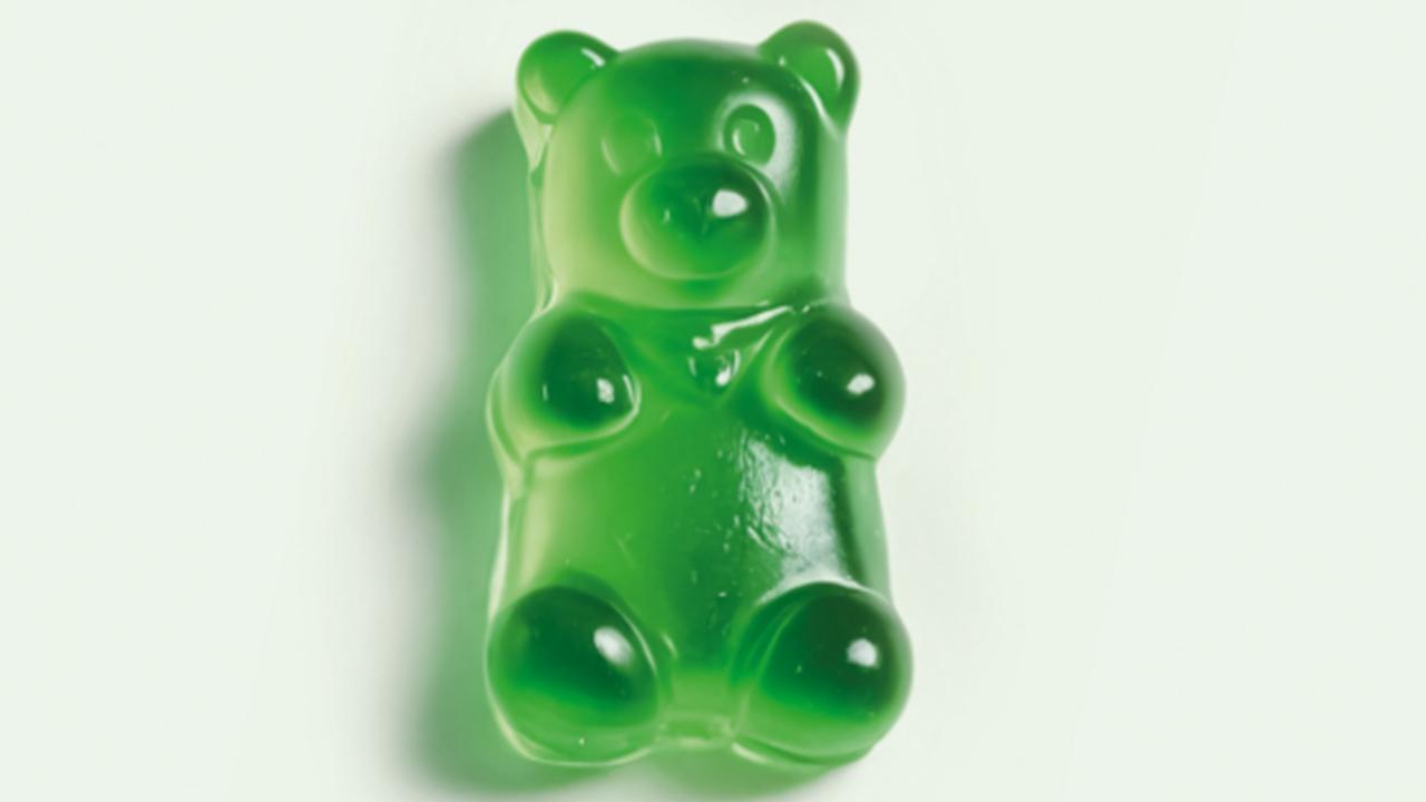 green gummy bear