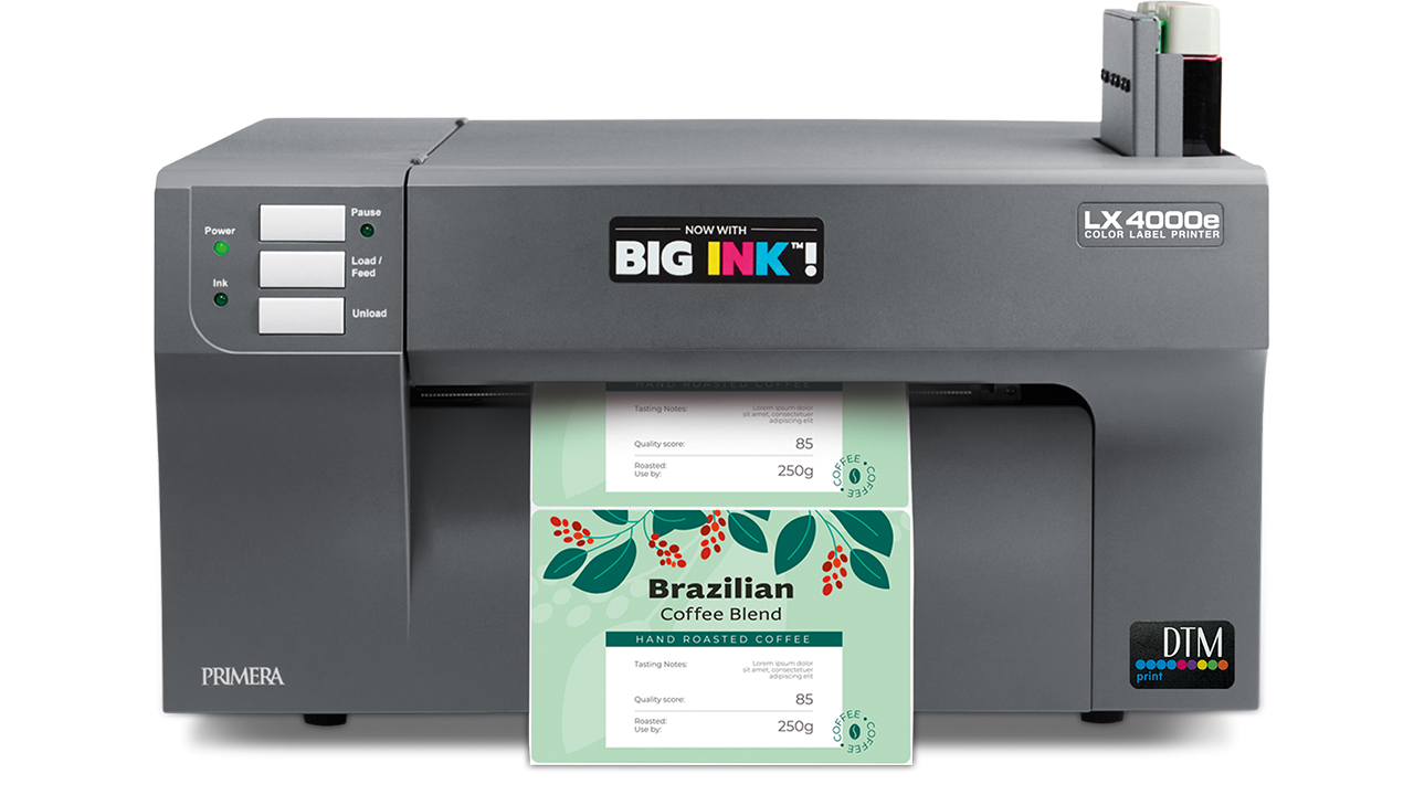 LX4000e Color Label Printer