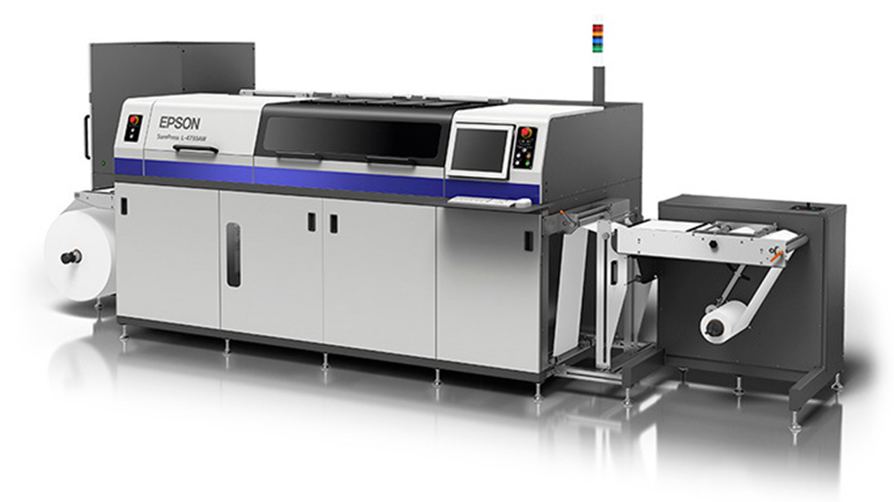 Epson SurePress L-4733AW digital label press