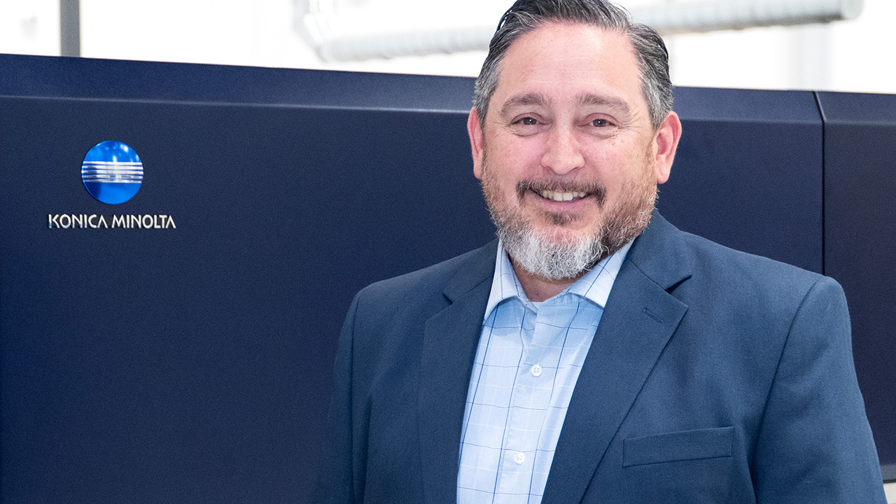 Jason Dizzine, vice president of portfolio management and planning at Konica Minolta