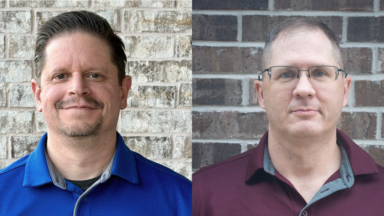 L-R: Brian Taylor and Matthew Conner