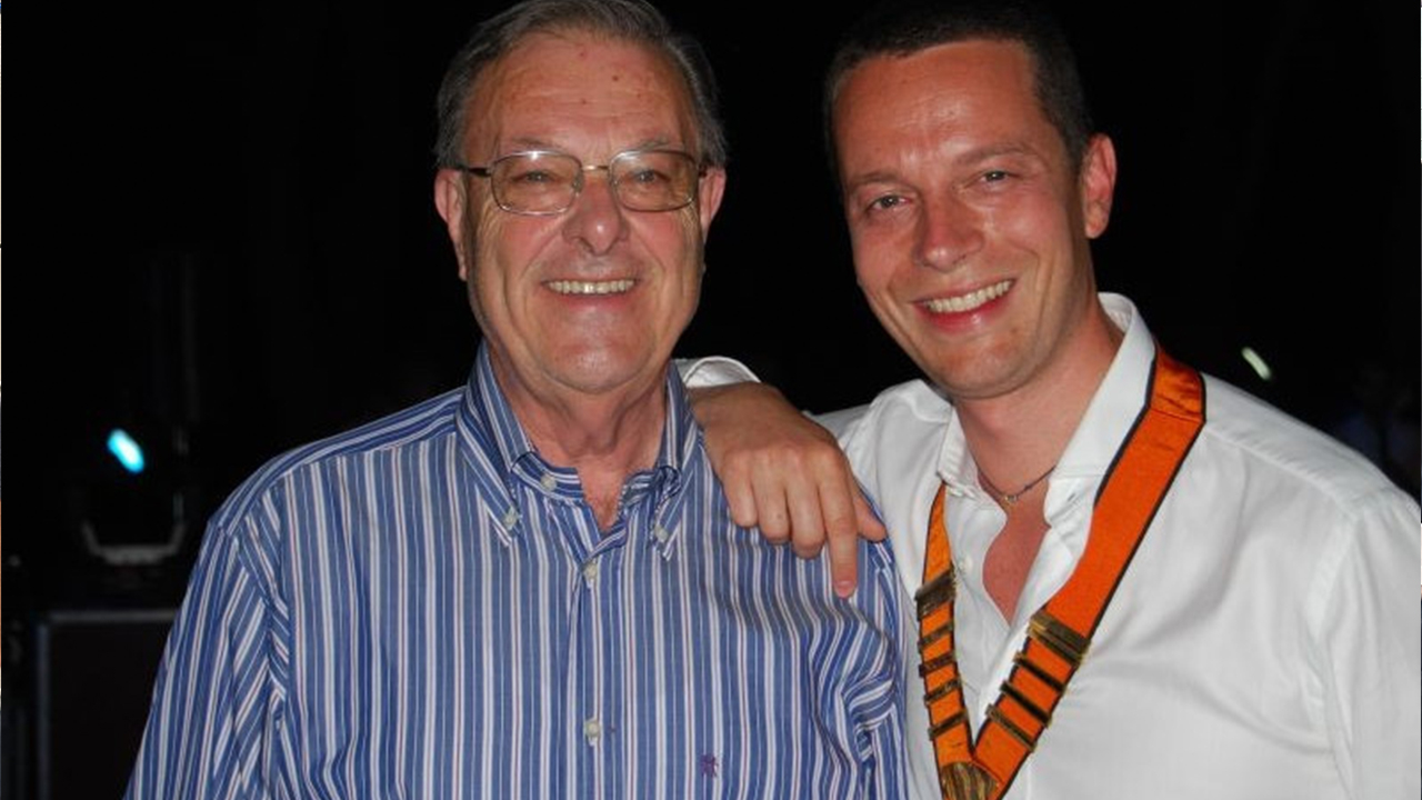 Dr Vittorio Ratto and Andrea Vimercati