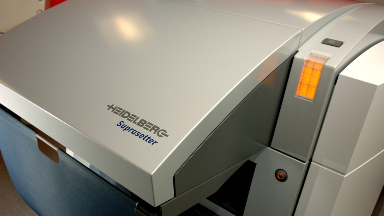 The Suprasetter A52 at Thomson Print & Packaging replaces a Fuji CtP device
