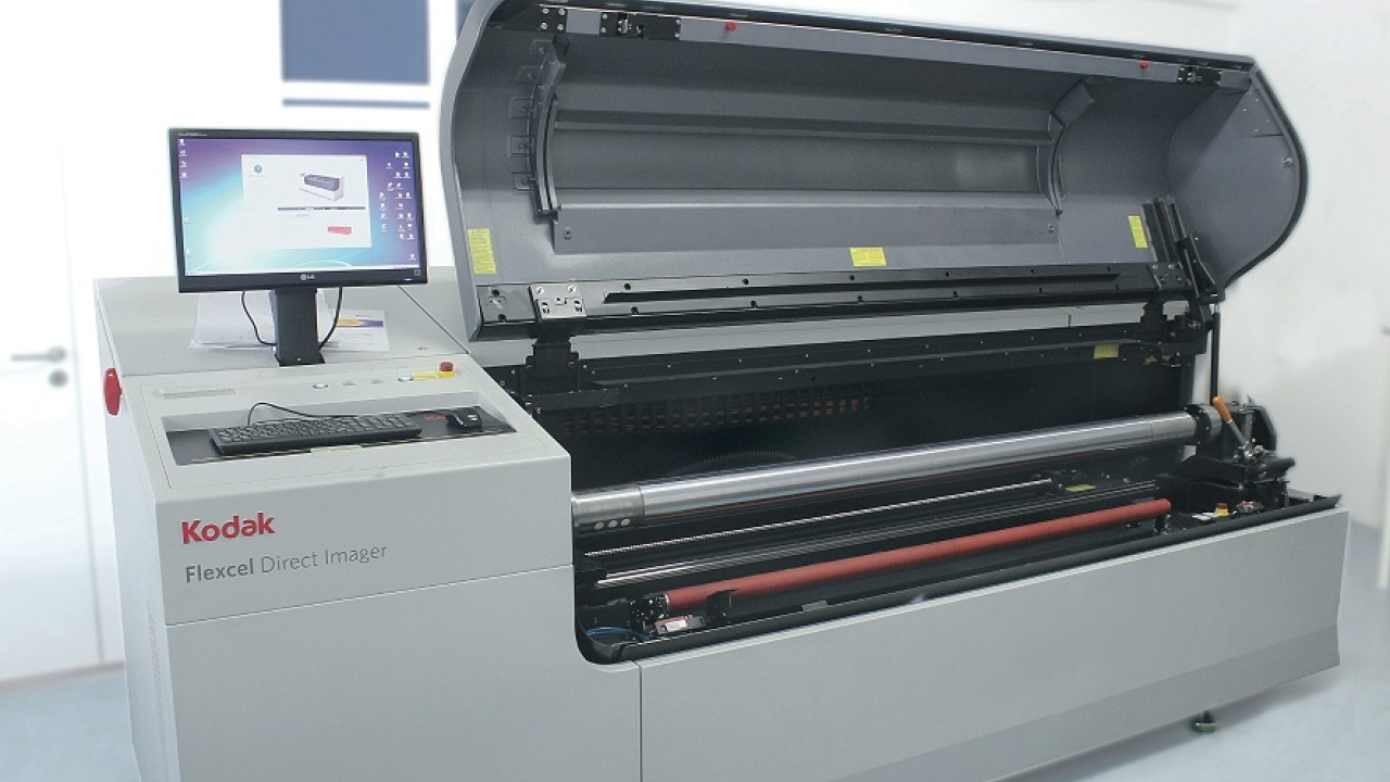 With a Kodak Flexcel Direct System, Nägele Digital Repro has entered the world of high-quality elastomer plate and sleeve production