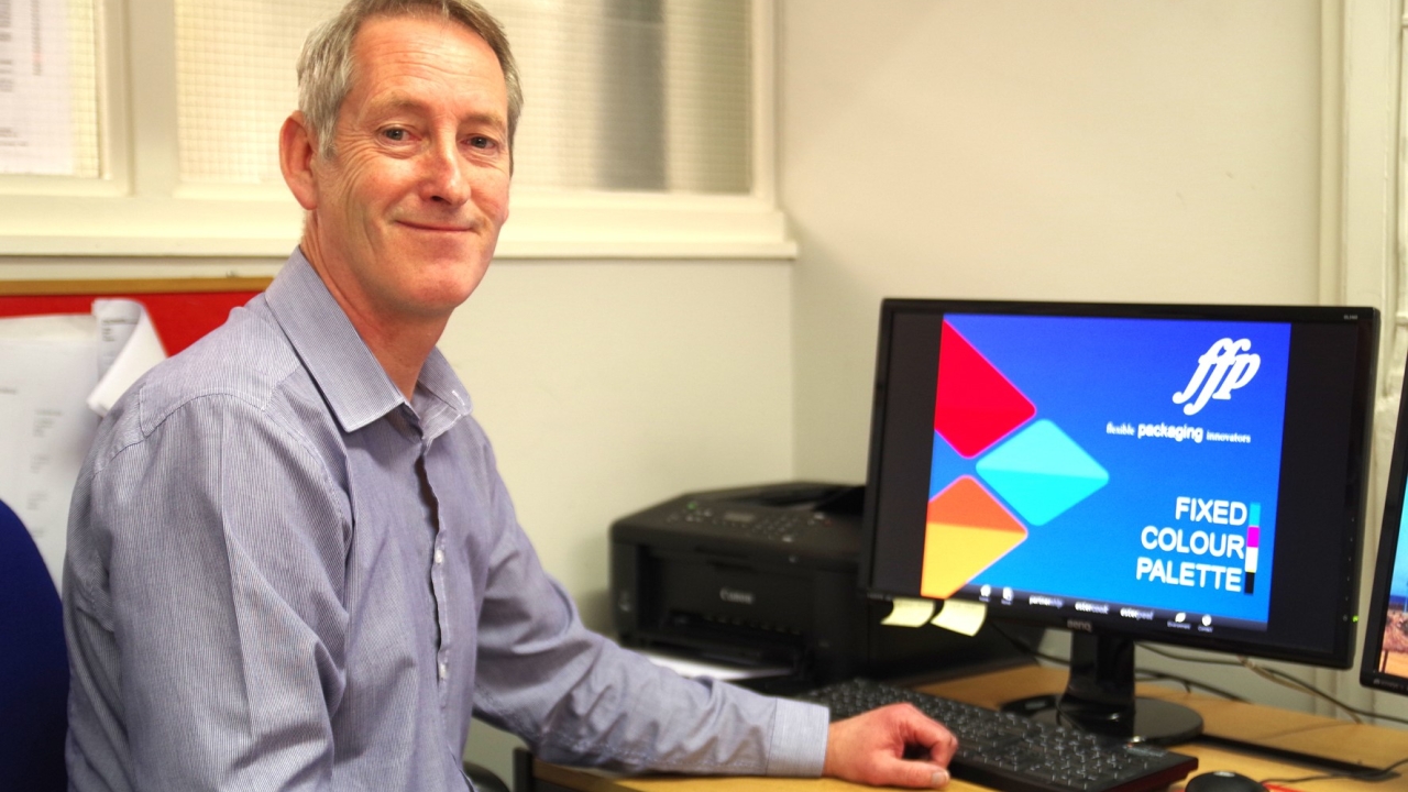Paul Hesketh, print development manager at FFP Packaging Solution, is seeing an increasing demand of FCP printing from UK retailers