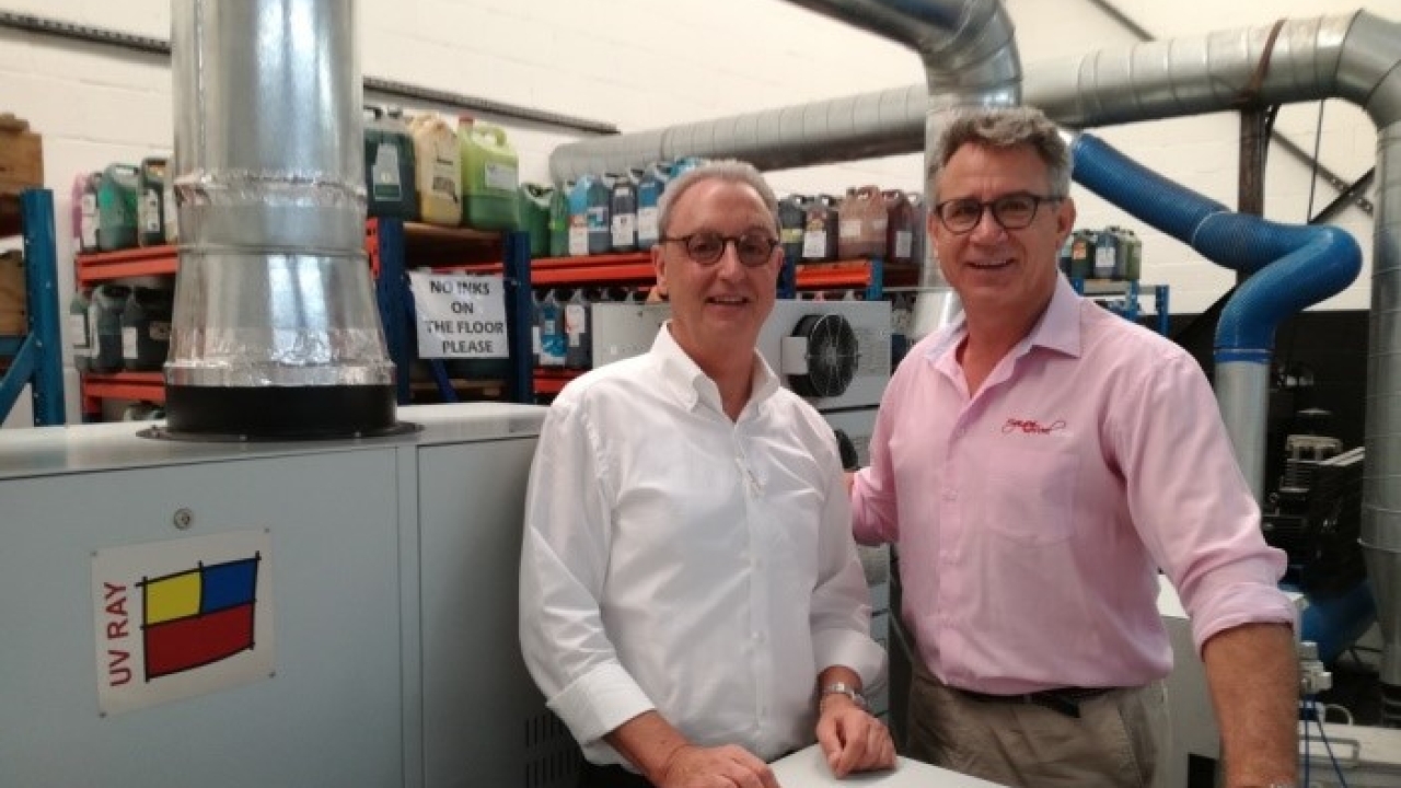 Sign & Seal Labels has installed a UV Ray curing system to a Mark Andy 2200 flexo press