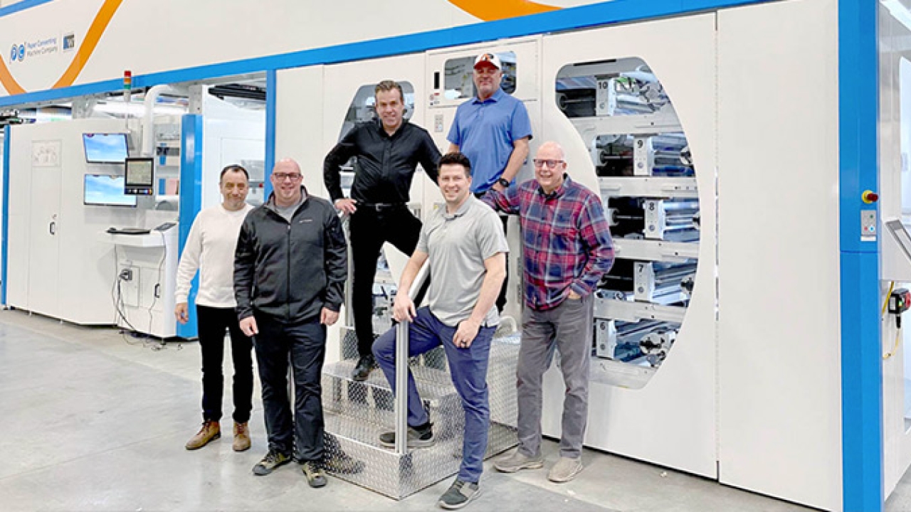 Aspen Press & Packaging has invested in a 10-color, 52-in Fusion C flexo printing press from PCMC and two Ares 400-SUP stand-up pouch machines from Hudson-Sharp 