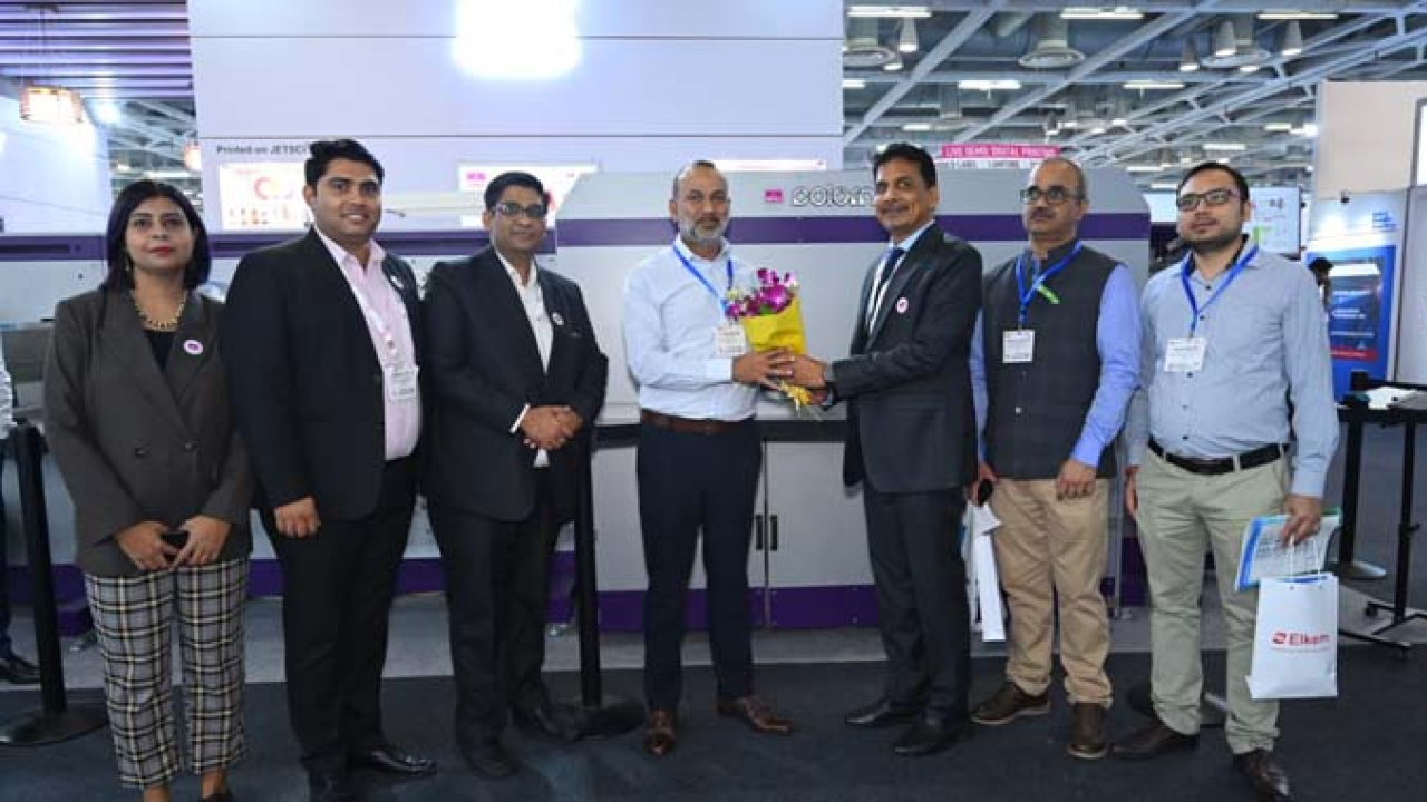  Shriram Veritech Solutions has acquired Monotech Systems Jetsci Global Colornovo Hybrid press on third day of Labelexpo India 2022