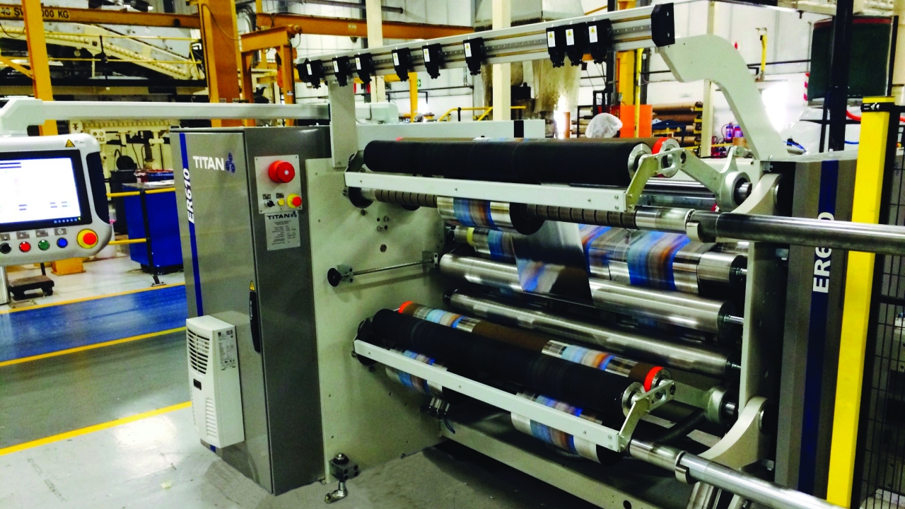 African packaging company Nampak has moved to expand its production of flexible packaging materials by installing two Titan ER610 compact slitter rewinders