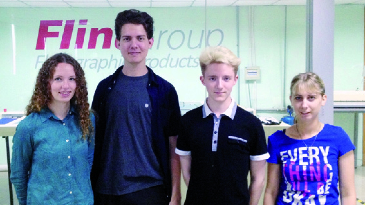 Stuttgart students given flexo training in China