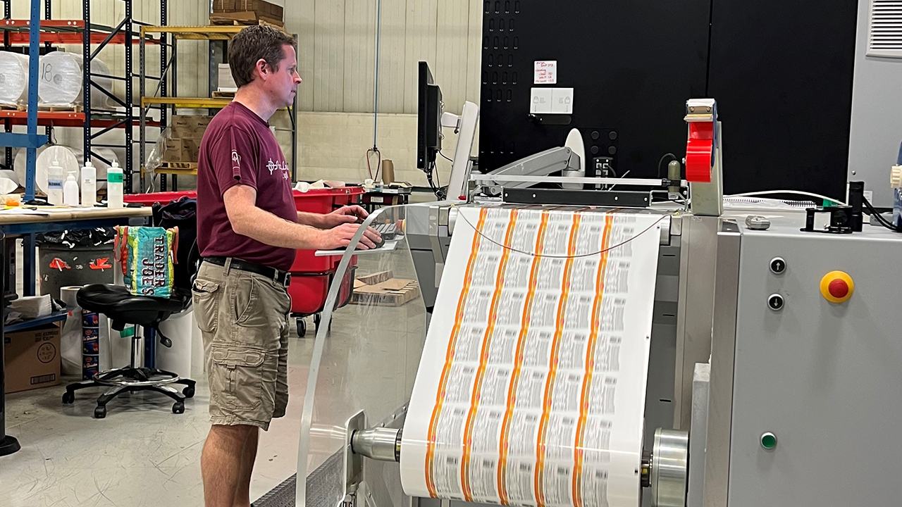While learning a new workflow is always a task, Accu-Label says it was able to get a hold of the machine in less than a few weeks