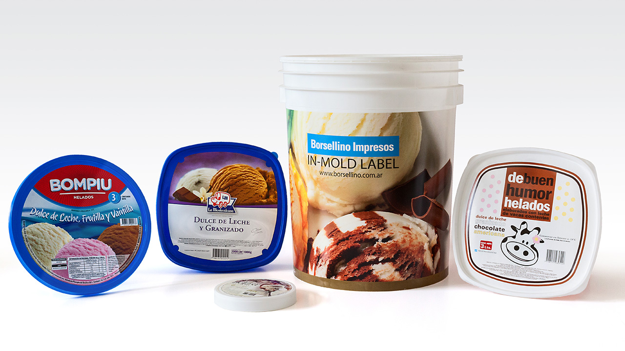 Borsellino Impresos began printing in-mold labels five years ago using materials from Yupo