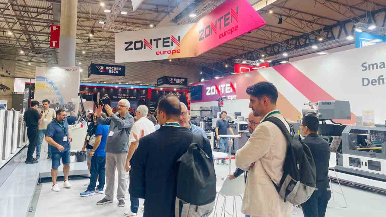 Zonten stand at Labelexpo Europe 2025