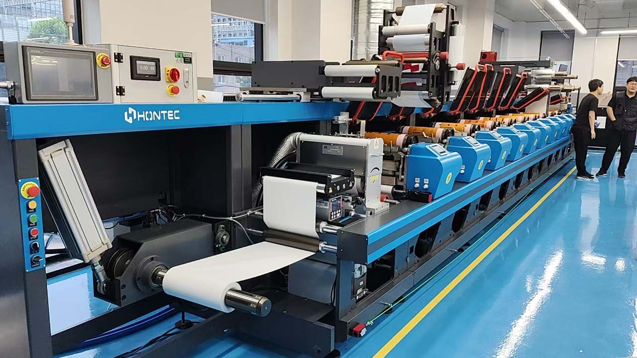 Wave TPS installs Hontec FlexiCon350-10C+1D press | Labels & Labeling