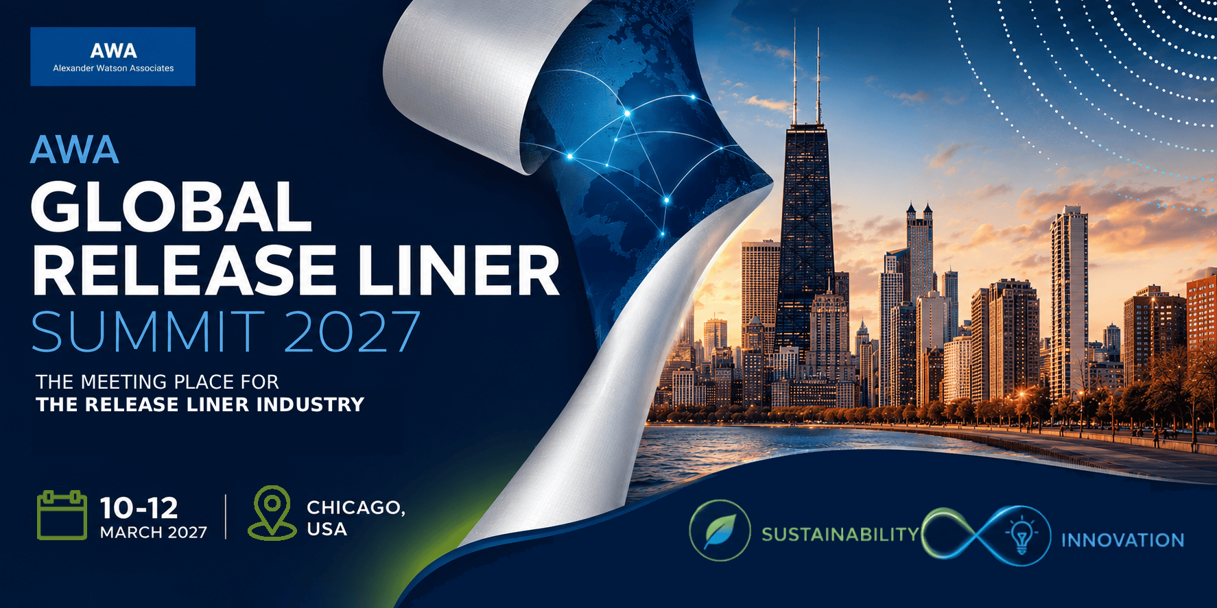 AWA Global Release Liner Summit logo