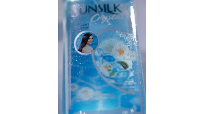 Figure 4.9 Example of filmic label used in the Health and Beauty sector