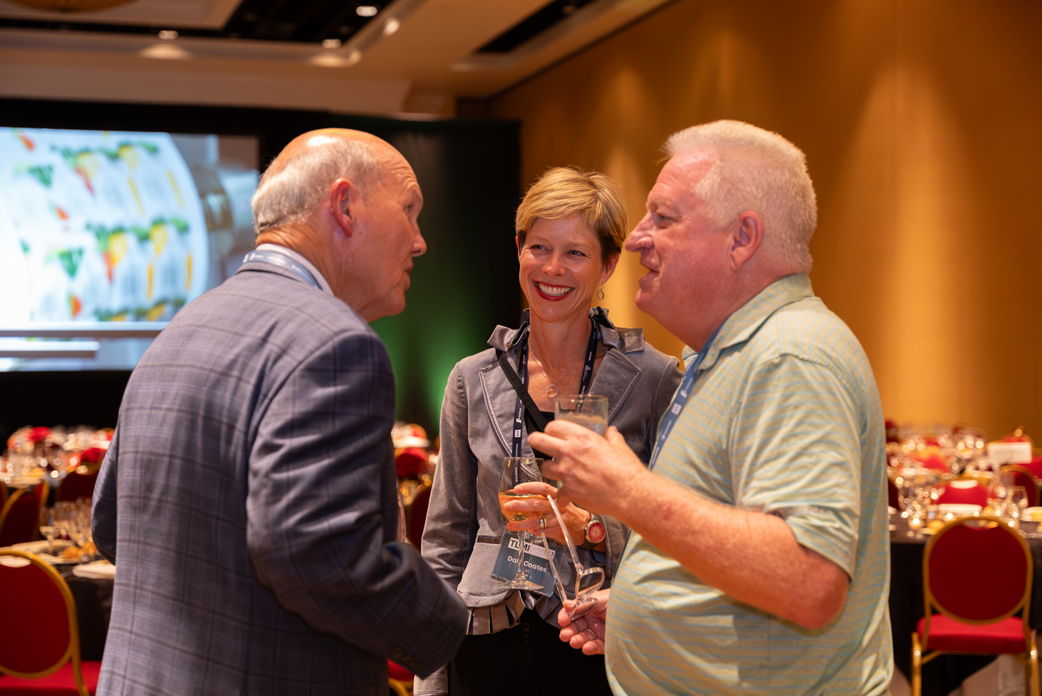Dale Coates with Mike Potter and Bob Anderson