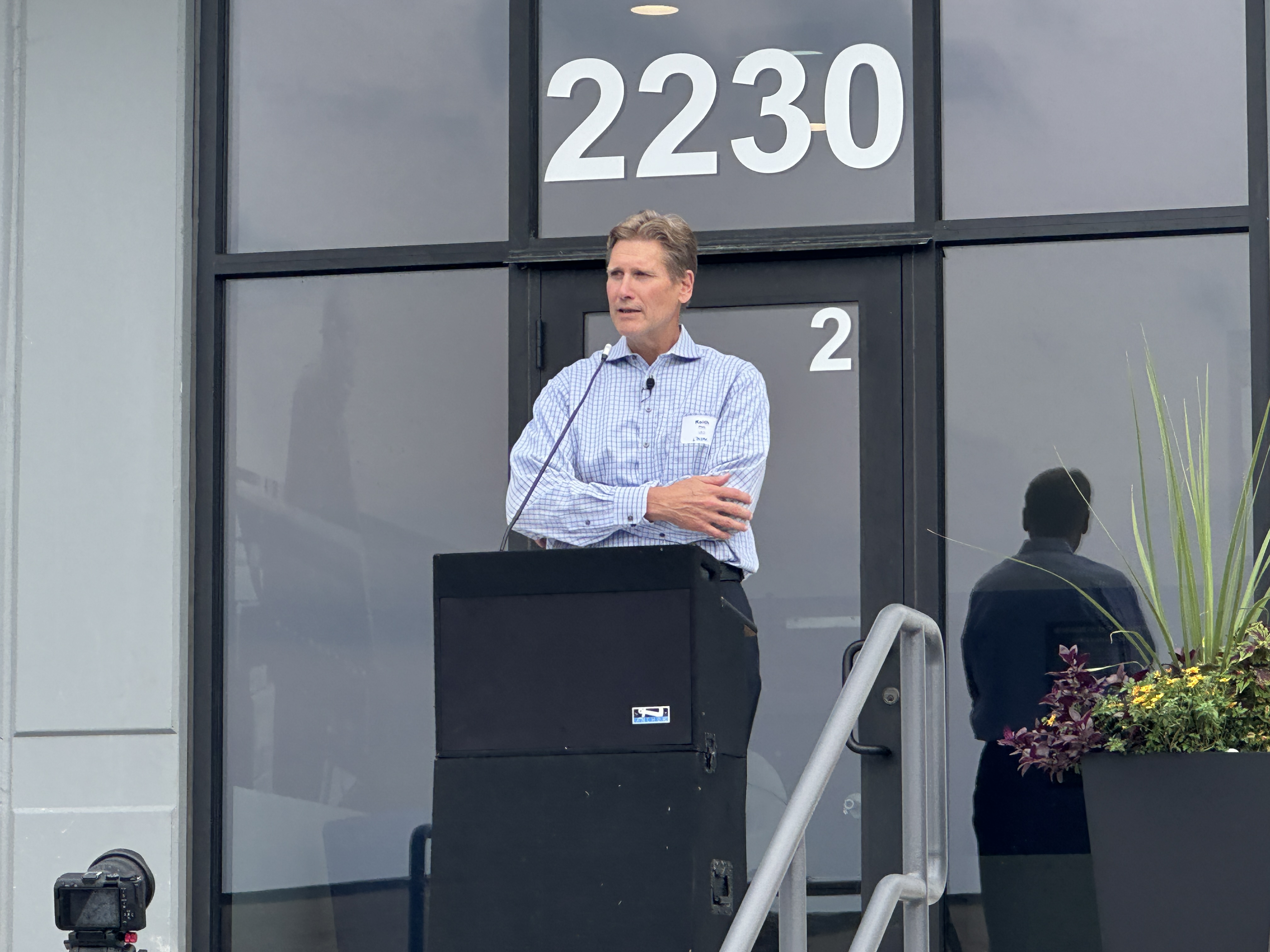 Keith Walz speaks