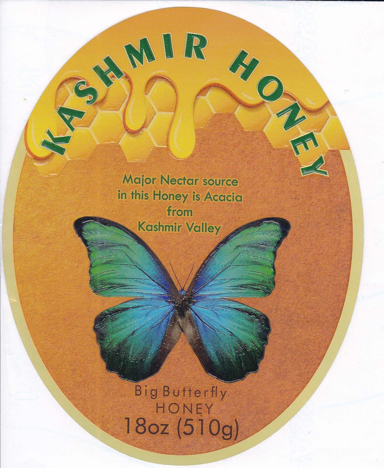 Any Graphics (P) Ltd for Kashmir Honey