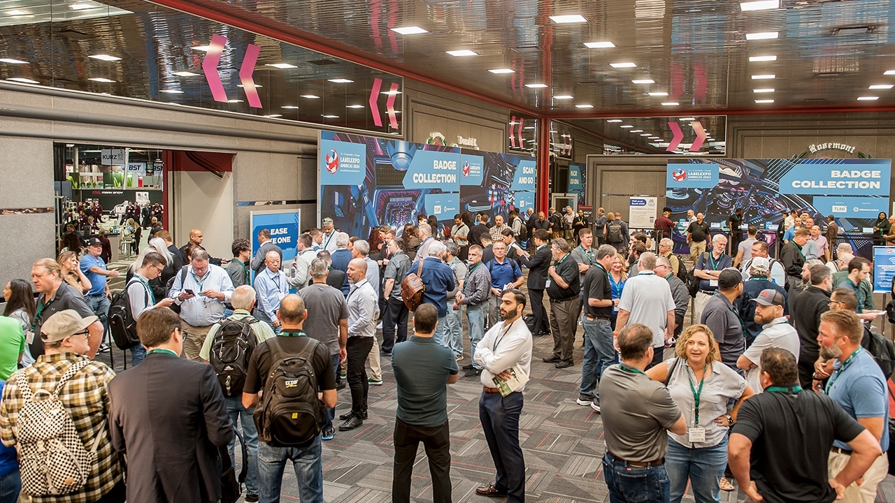 Attendees at Labelexpo Americas 2024