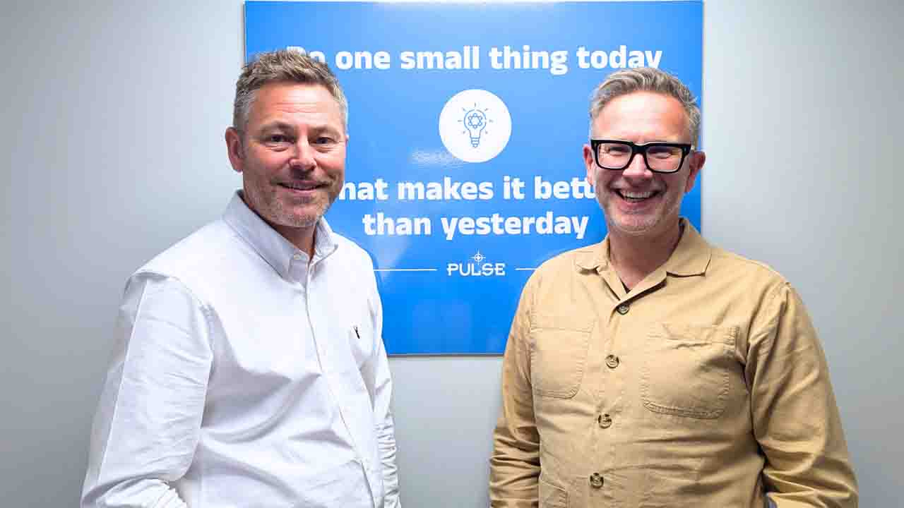 (L-R) Richard Wood, global sales director, and Jim Whitehead, commercial director at Pulse