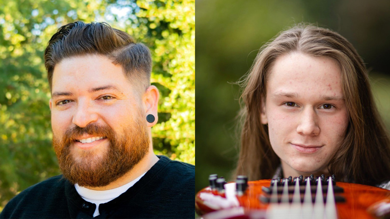 L-R: Andrew Kidd and Maxon Morse