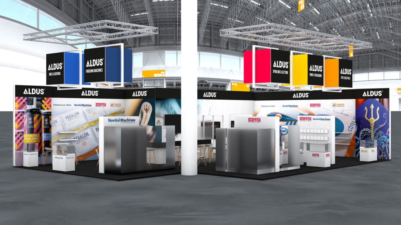 Aldus Group booth