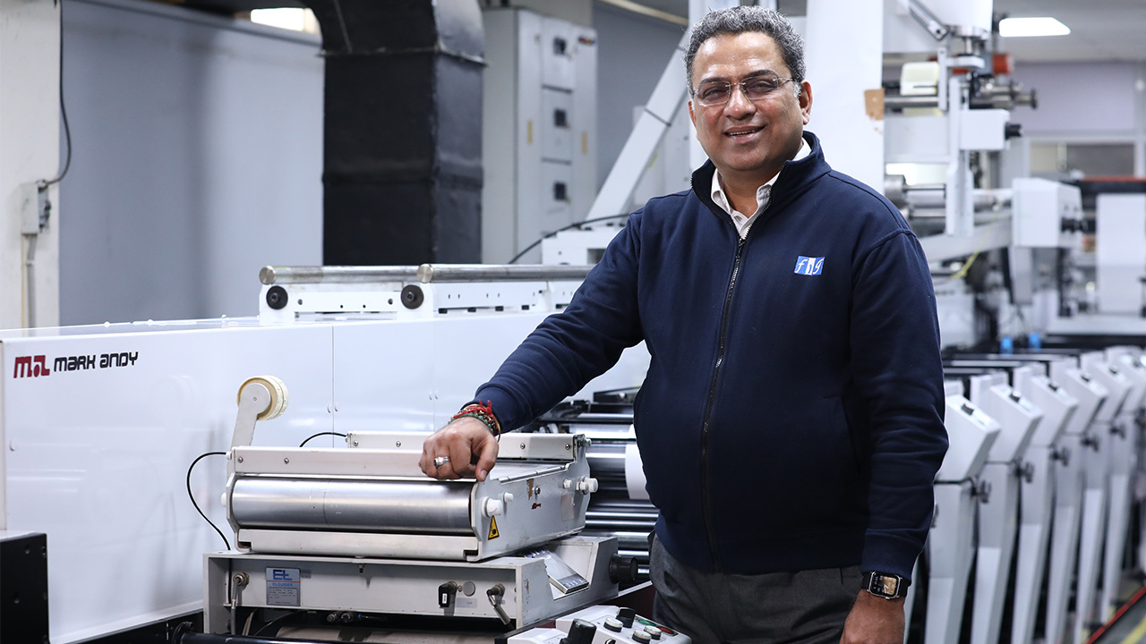 Gourav Roy, managing director at Flexo Image Graphics Pvt Ltd