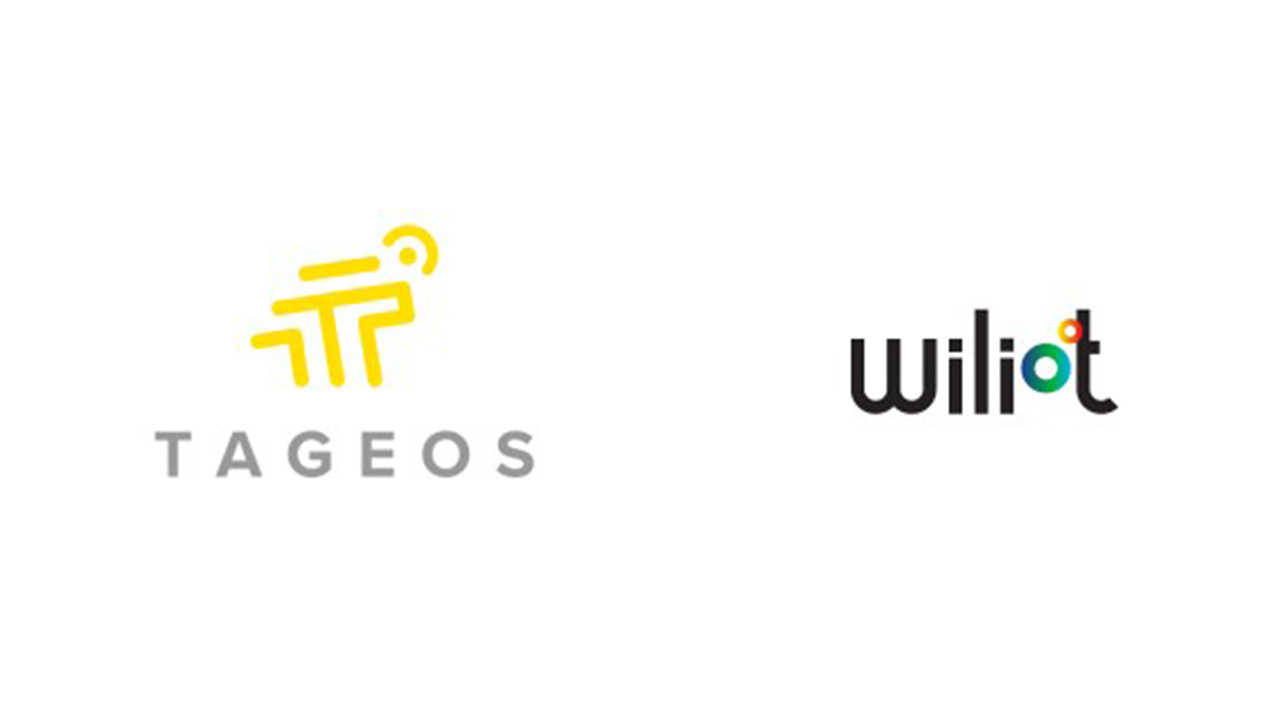 Tageos and Wiliot logos