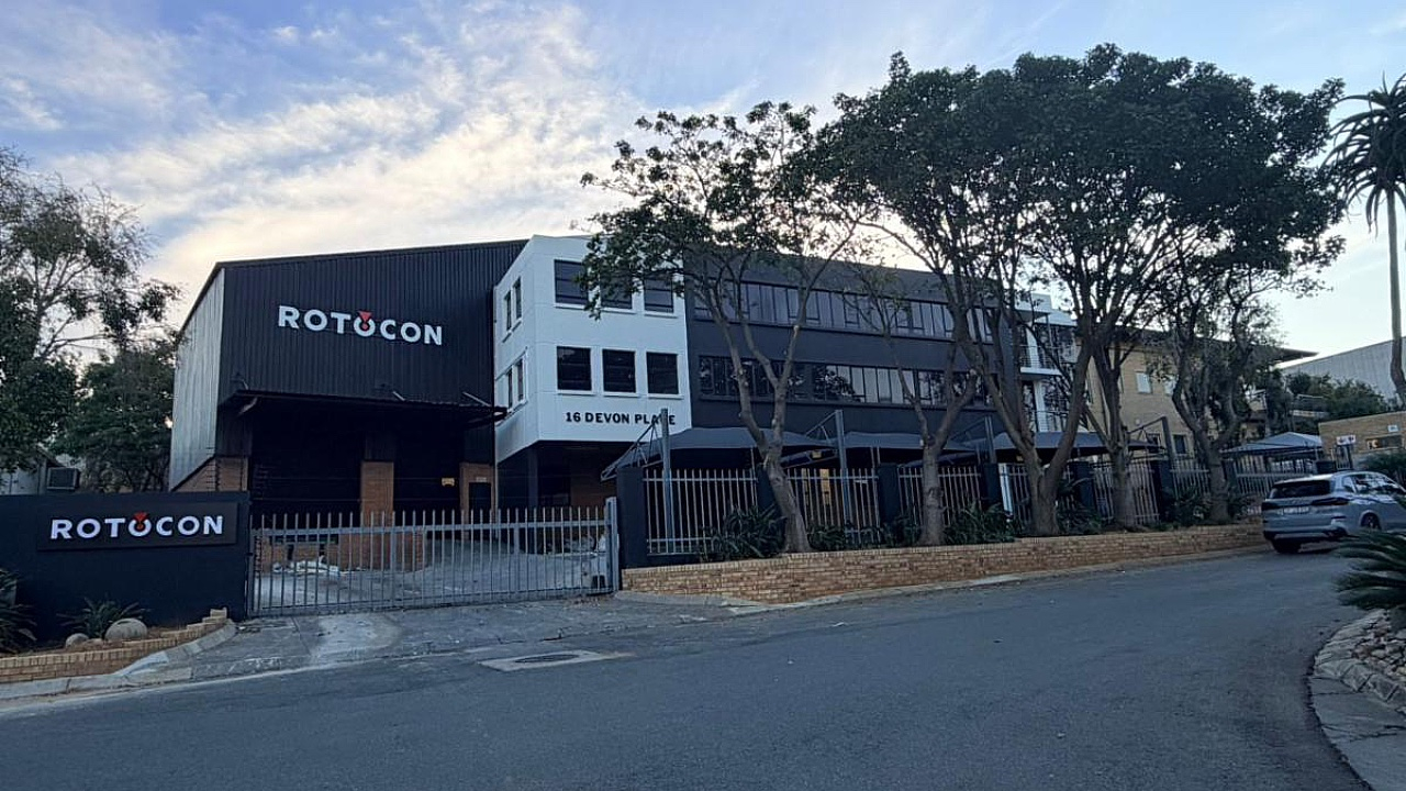 Rotocon’s new demo facility in Longmeadow, Johannesburg, South Africa