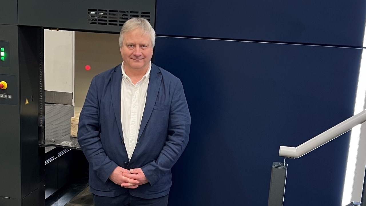 Michiel Molenaar, president of Print Scotland