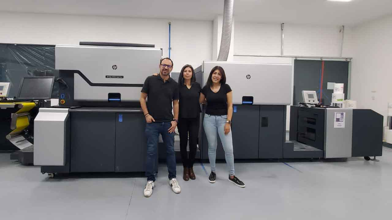 Sama Etiquetas runs digital printing technology from HP Indigo 