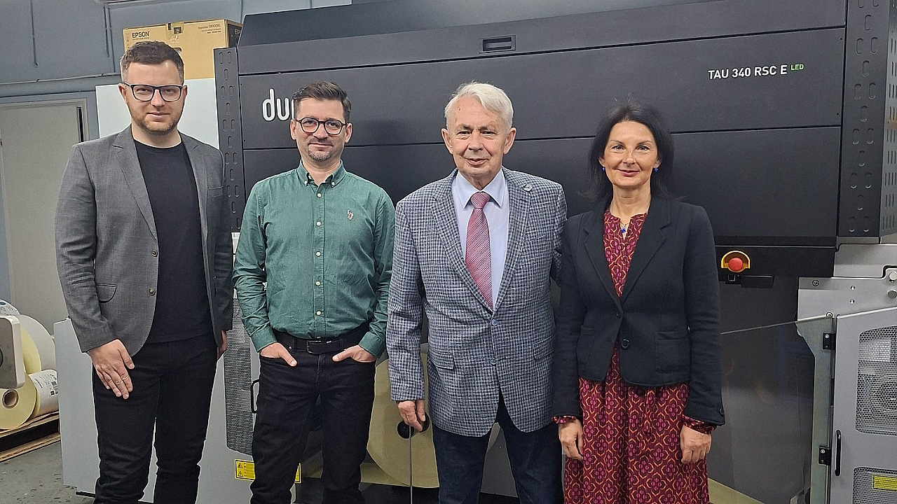 L-R: Wojciech Talarek, LFP Industrial Solutions; Piotr Modzelewski, commercial director of Ekorol, Stanisław Janicki, founder of Ekorol and Izabela Modzelewska, chairman of Ekorol.