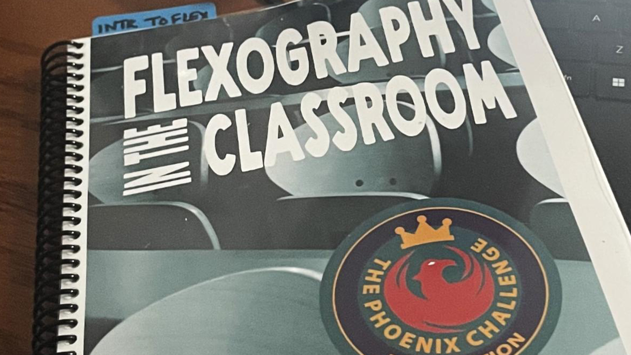 The cover of 'Flexography in the Classroom'