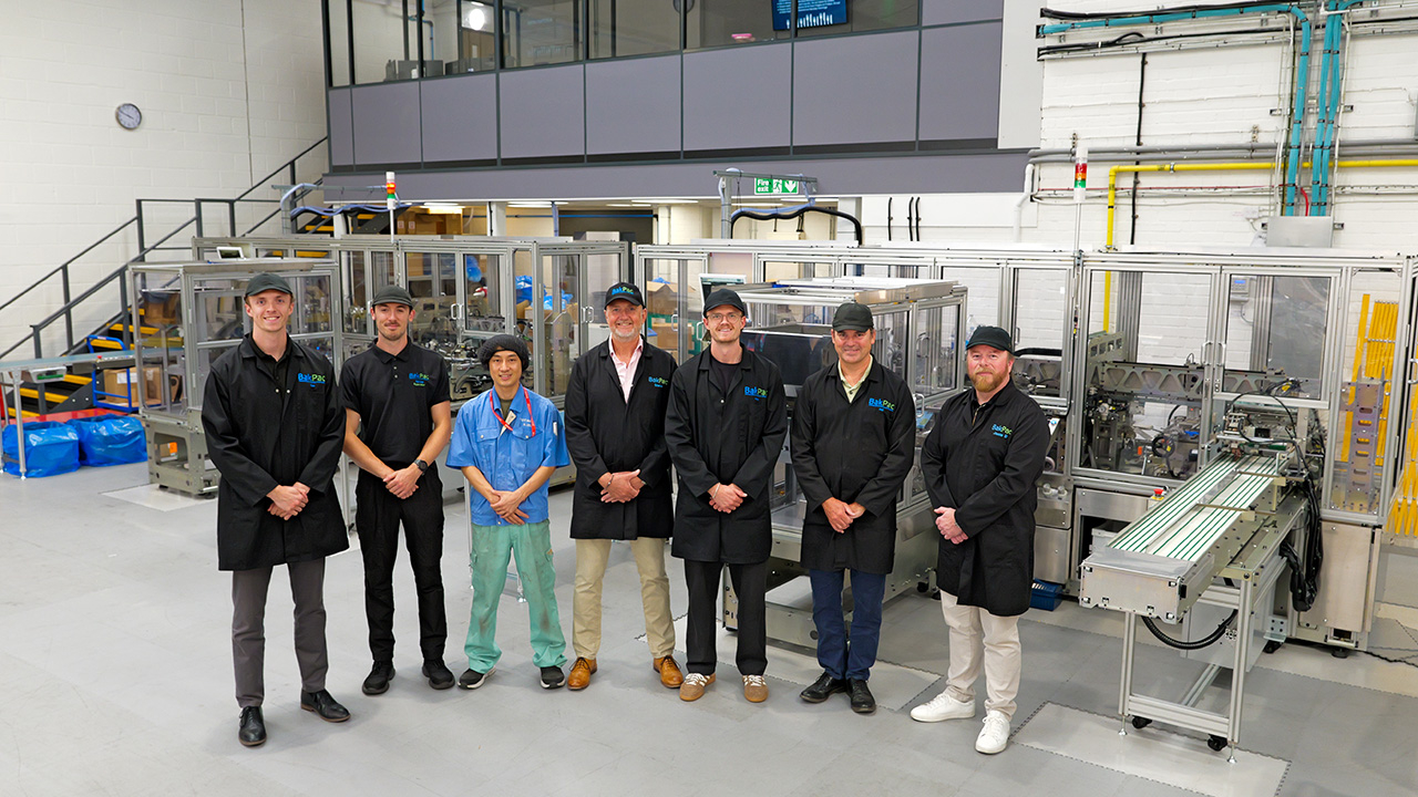 BakPac team with the Totani machine