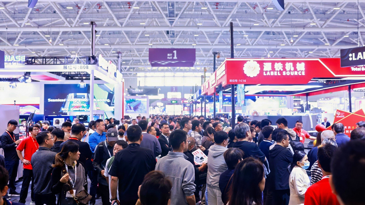 Crowd at Labelexpo South China