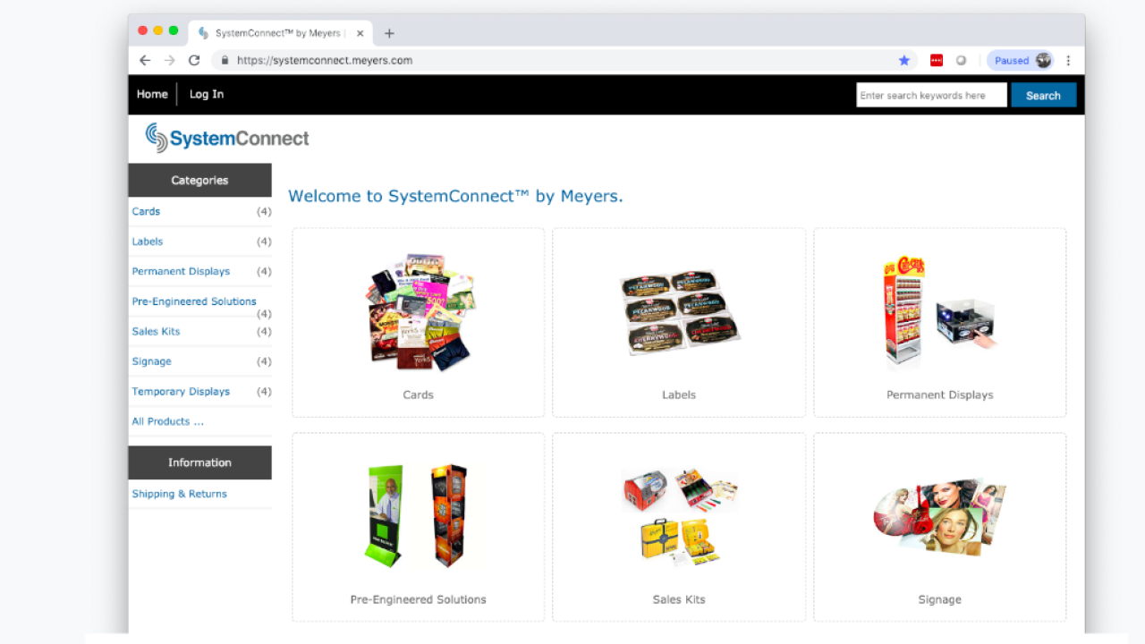 SystemConnect allows Sodexo to print labels on demand SystemConnect allows Sodexo to print labels on demand