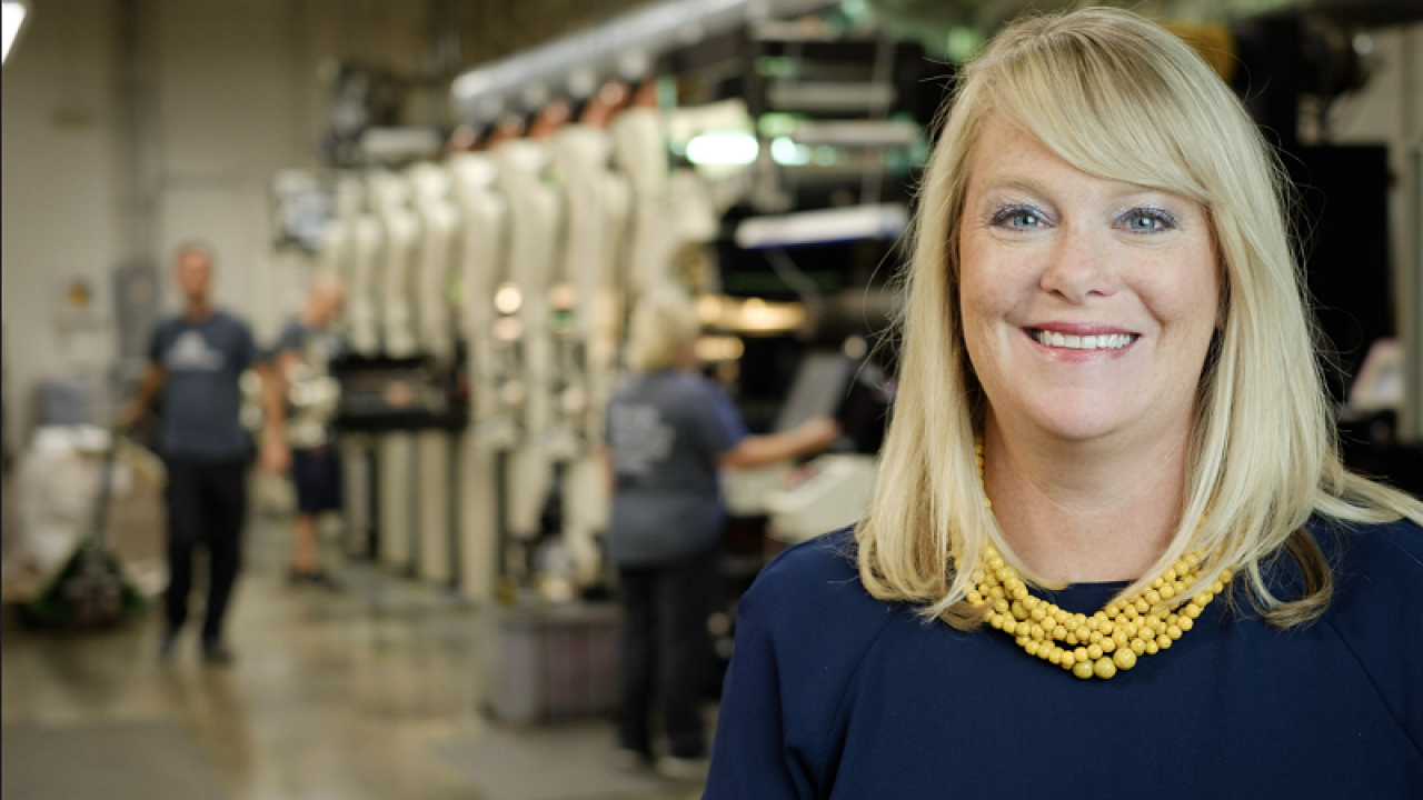 The company’s president Tara Halpin spoke at FTA’s annual Forum of her company’s journey from a struggling business to award winner The company’s president Tara Halpin spoke at FTA’s annual Forum of her company’s journey from a struggling business to award winner
