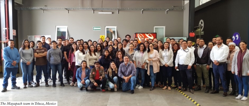 The Mayapack team in Toluca, Mexico