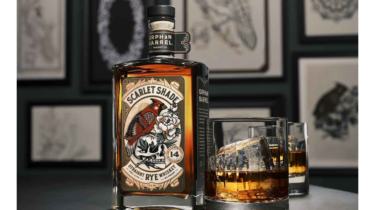 Orphan Barrel's first rye whiskey features tattoo style labels - Vimarsana News