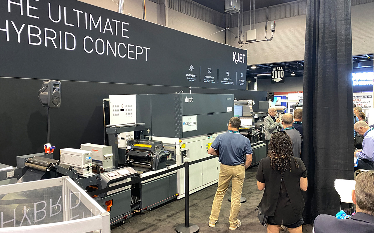 Durst unveils industry’s future | Labels & Labeling