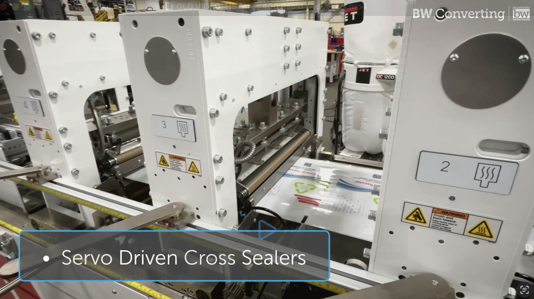 Ares Router Label Discover Ares 400 Rapid stand-up pouch machine | Labels & Labeling