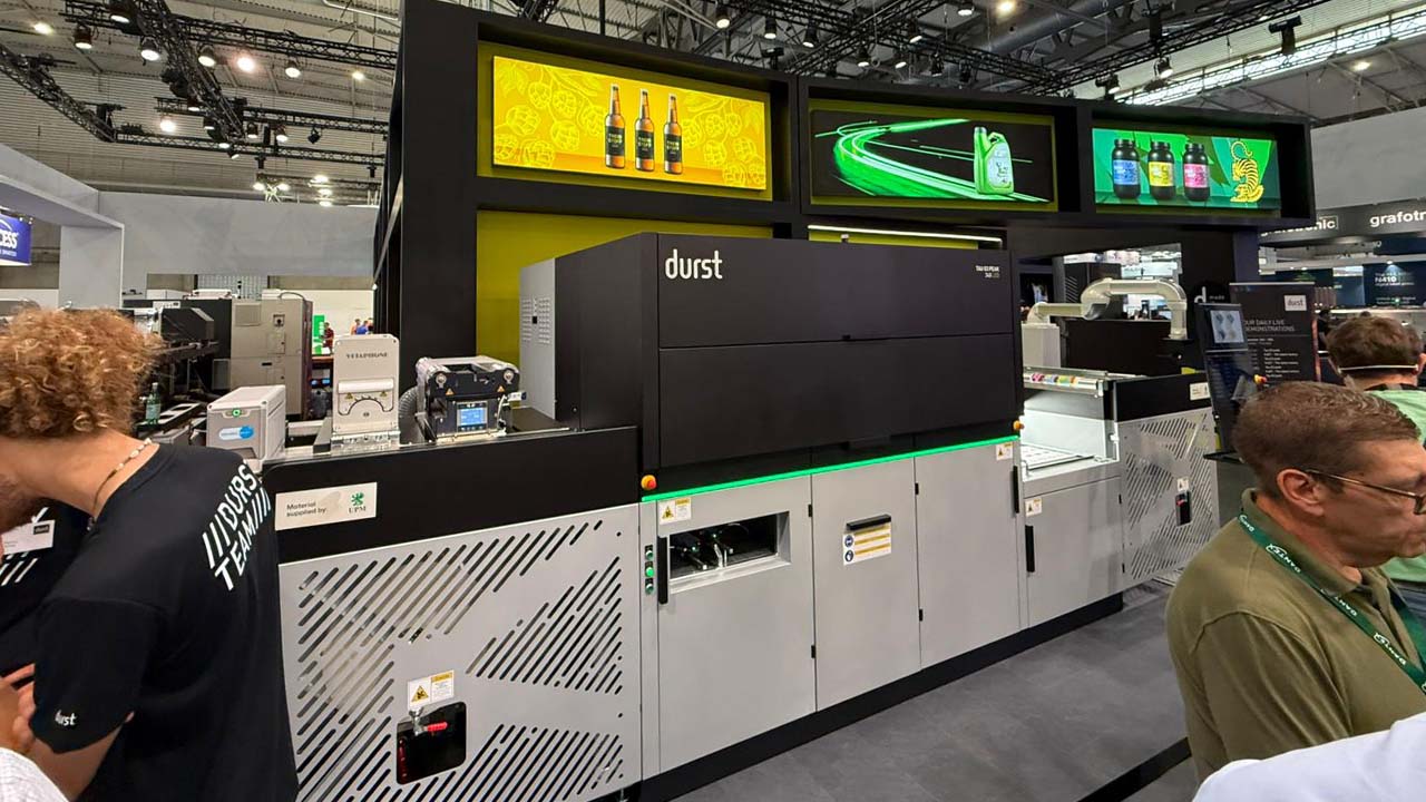Durst unveils Tau G3 platform at Labelexpo Europe 2025 | Labels & Labeling