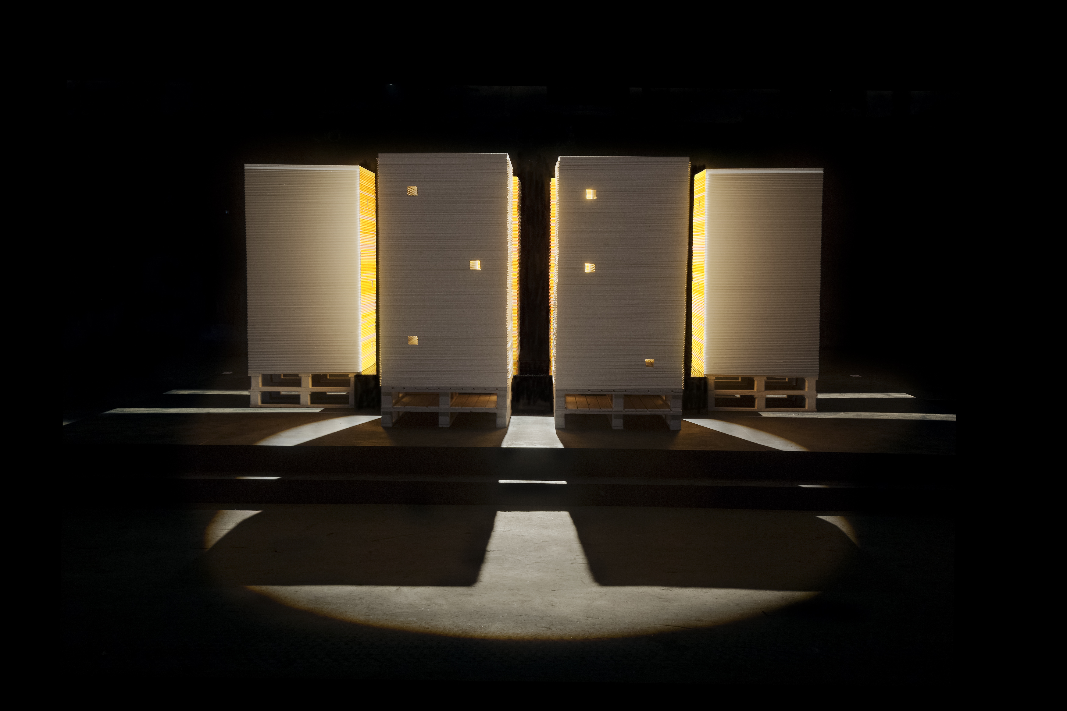 Project turns 7.2t of paperboard into art installation | Labels & Labeling